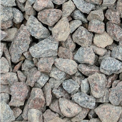 20mm Pink Granite Chippings Delivered Loose
