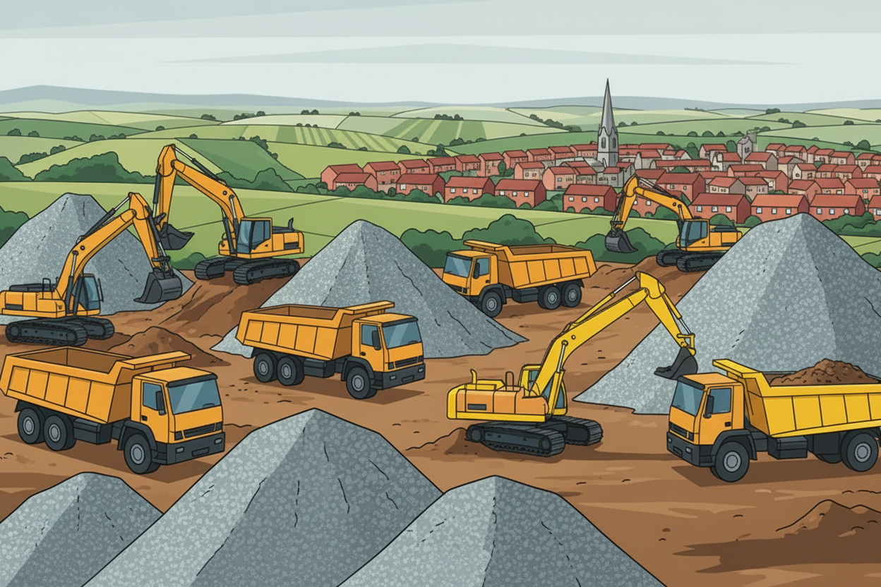 British construction scene